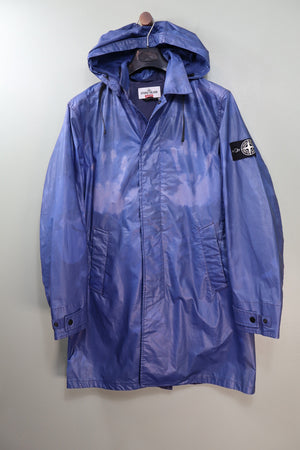 Stone Island x Supreme Blue Heatreactive Parka Jacket