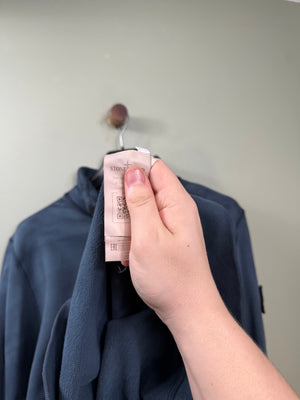 Stone Island Deep Blue 1/4 Zip Jumper