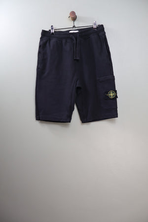 Stone Island Black Shorts