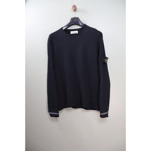 Stone Island Black Knit Jumper