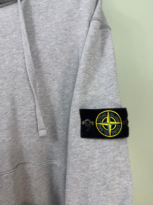 Stone Island Grey Hoodie