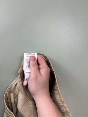 Stone Island Beige RE-T Cargo Bottoms