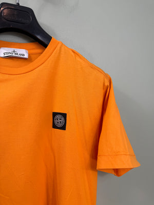 Stone Island Orange T-Shirt