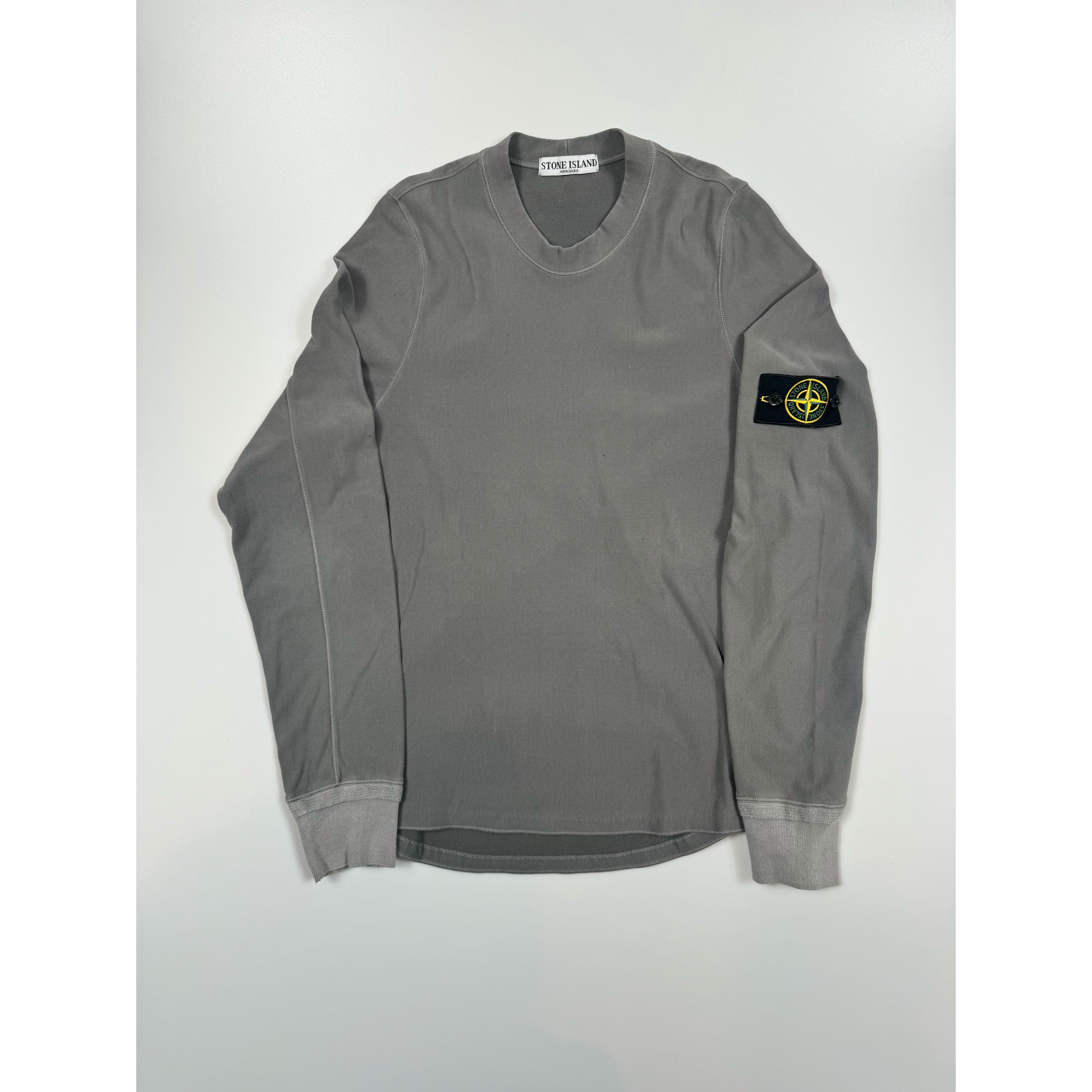 Stone island gray jumper on sale