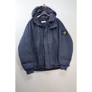 Stone Island Navy Micro Reps Down Jacket