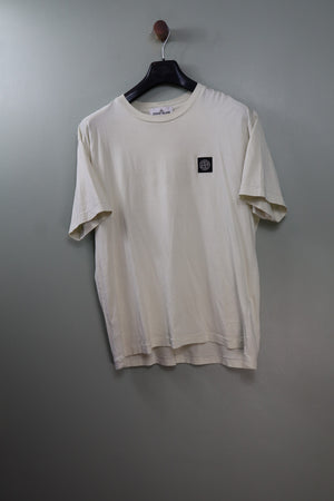 Stone Island Pastel Yellow T-Shirt