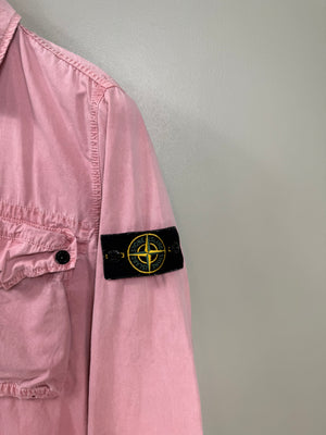 Stone Island Pink Overshirt