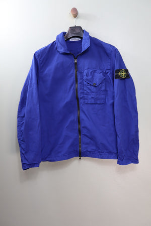 Stone Island Blue Overshirt
