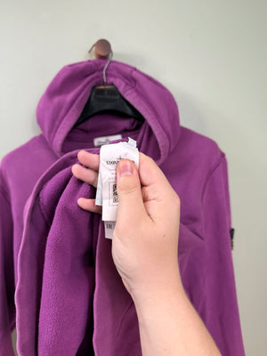 Stone Island Purple Hoodie