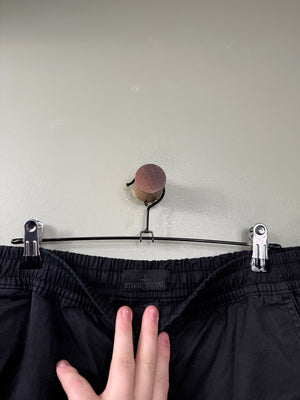 Stone Island Black Ghost RE-T Cargo Bottoms
