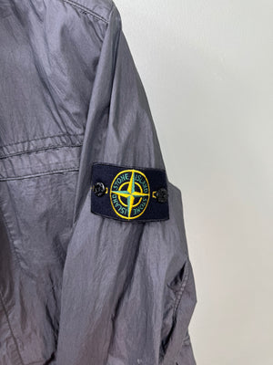 Stone Island Charcoal Grey Mussola Watro Jacket