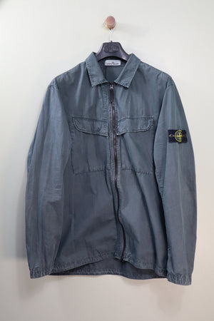 Stone Island Dark Green Overshirt
