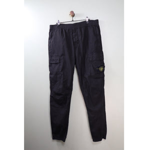 Stone Island Black RE-T Cargo Bottoms
