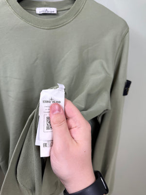 Stone Island Sage Green Jumper