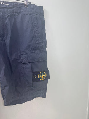 Stone Island Navy SL Cargo Shorts