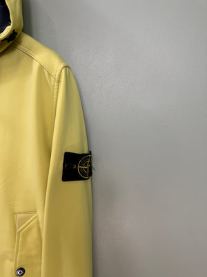 Stone Island Yellow Soft Shell Jacket