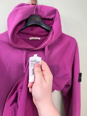 Stone Island Purple Hoodie
