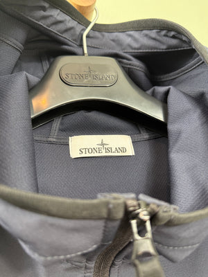 Stone Island Navy Soft Shell Jacket