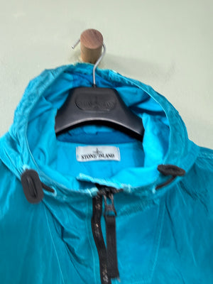 Stone Island Blue Nylon Metal Jacket