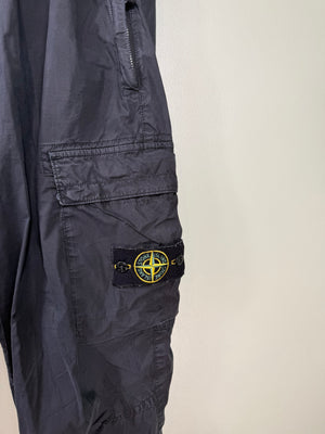 Stone Island Black RE-T Cargo Bottoms
