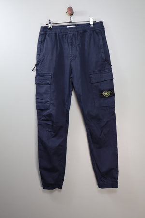 Stone Island Navy RE-T Cargo Bottoms