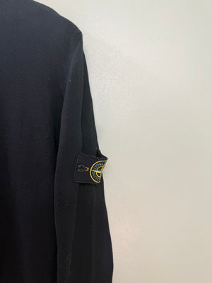 Stone Island Black Knit Jumper
