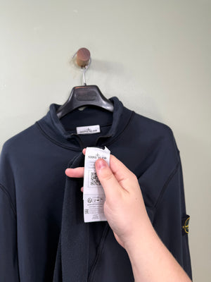 Stone Island Navy 1/4 Zip Jumper
