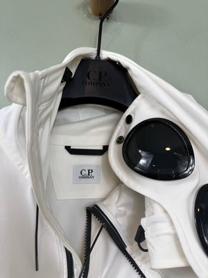 C.P. Company White Soft Shell Jacket