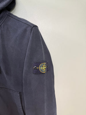 Stone Island Black Zipped Hoodie
