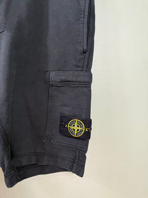 Stone Island Black Shorts