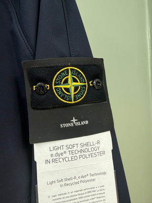 Stone Island Navy Soft Shell Jacket