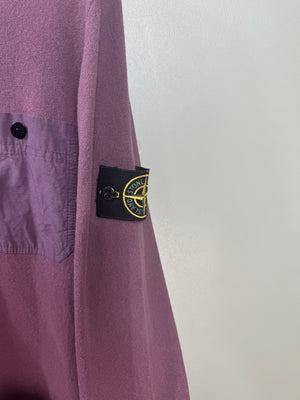 Stone Island Purple Knit Jumper