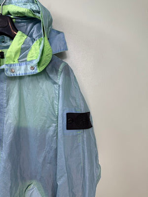 Stone Island Blue/Green Shadow Project Opak Parka Jacket