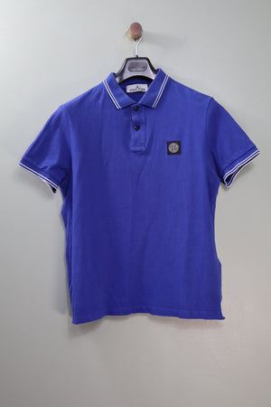 Stone Island Blue SL Polo Shirt