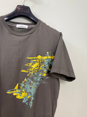 Stone Island Khaki T-Shirt
