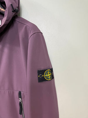 Stone Island Purple Soft Shell Jacket