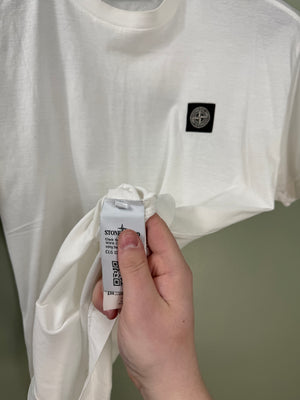 Stone Island White T-Shirt