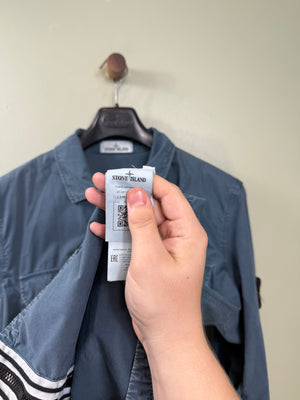 Stone Island Blue Overshirt