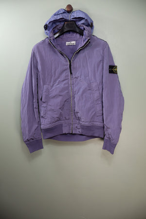 Stone Island Purple Nylon Metal/Tyvek Shield Jacket