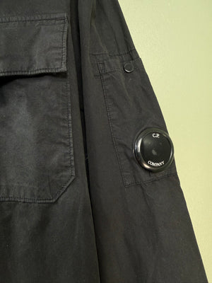 C.P. Company Black Hooded Smock