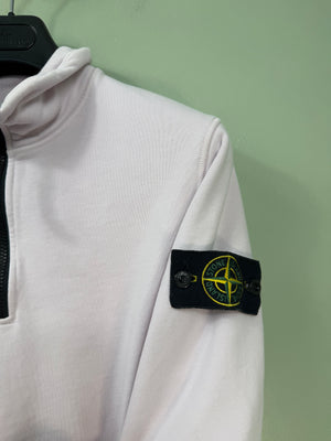 Stone Island Pink 1/4 Zip Jumper