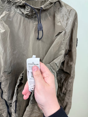 Stone Island Khaki Nylon Metal Smock