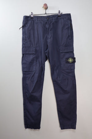 Stone Island Navy RE-T Cargo Bottoms