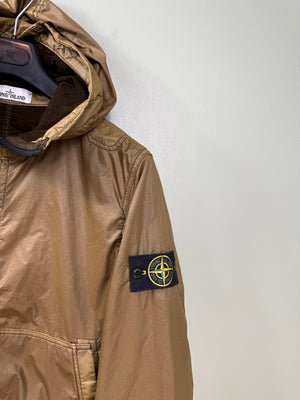 Stone Island Khaki Lamy Flock Jacket
