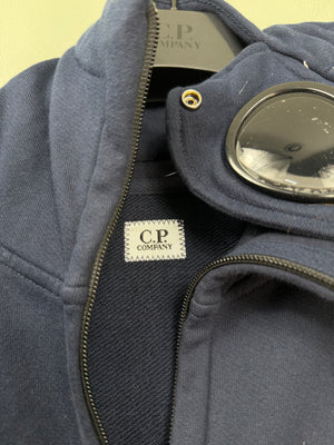 C.P. Company Navy Goggle Hoodie