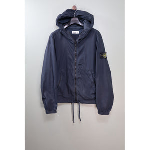 Stone Island Navy Tela Paracadute Jacket