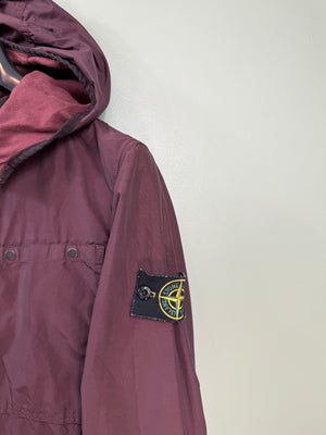 Stone Island Burgundy Tela Jacket