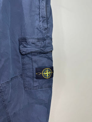 Stone Island Navy SL Cargo Bottoms