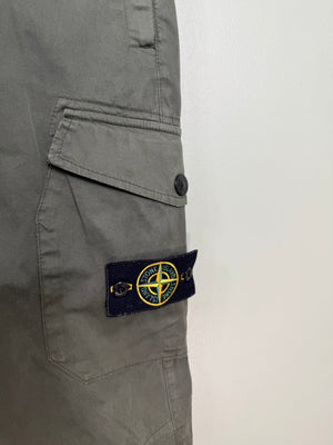 Stone Island Khaki RE-T Cargo Bottoms
