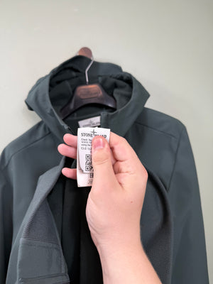 Stone Island Dark Green Soft Shell Jacket
